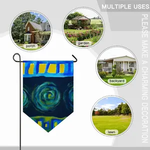 Greek Turbula Triangular Garden Flag (Multi-Size)