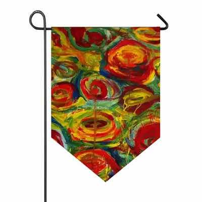 Whirls Triangular Garden Flag (Multi-Size)