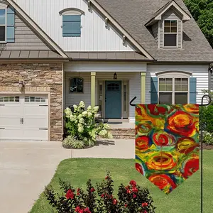 Whirls Triangular Garden Flag (Multi-Size)