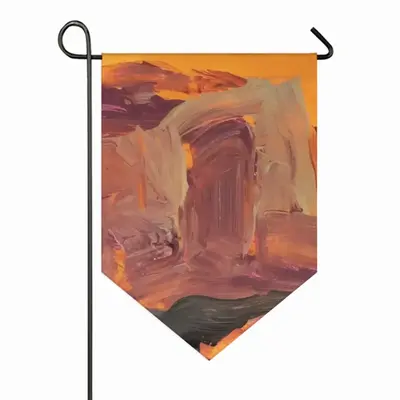 Sunset Triangular Garden Flag (Multi-Size)