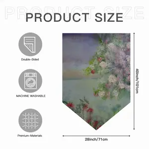 Mist Triangular Garden Flag (Multi-Size)