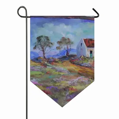 Window View Triangular Garden Flag (Multi-Size)