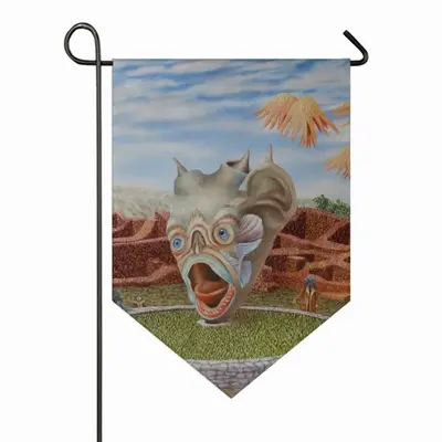 Object Of Adoration Triangular Garden Flag (Multi-Size)