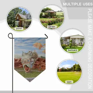 Object Of Adoration Triangular Garden Flag (Multi-Size)