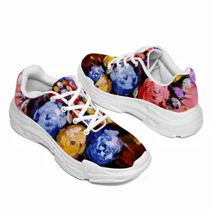 Men Beautiful Like Roses Chunky Sneakers