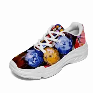 Men Beautiful Like Roses Chunky Sneakers