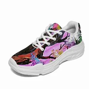 Men Colorful Family Tree Chunky Sneakers