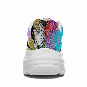 Men Colorful Family Tree Chunky Sneakers