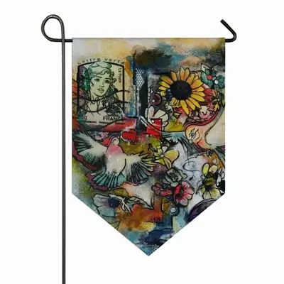 Postcard Triangular Garden Flag (Multi-Size)