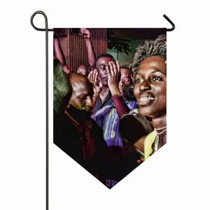 How To Party In Africa #012 Triangular Garden Flag (Multi-Size)