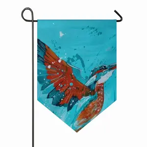 Kingfisher Triangular Garden Flag (Multi-Size)