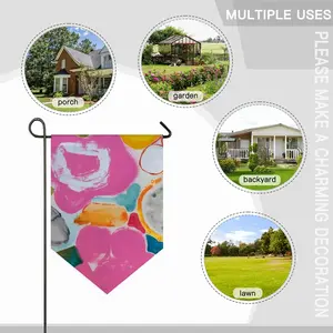 Joy Triangular Garden Flag (Multi-Size)