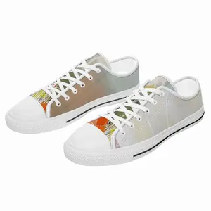 Men My Q-Tips Are Blossoming Retro Canvas Shoes