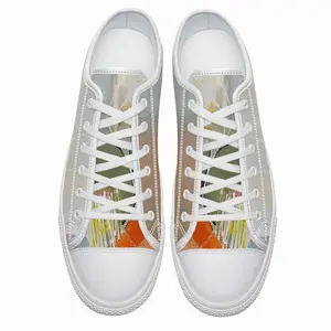 Men My Q-Tips Are Blossoming Retro Canvas Shoes