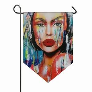 Summer Rain Triangular Garden Flag (Multi-Size)