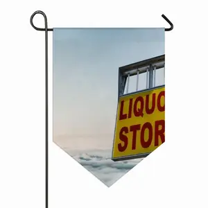 Liquor Store Triangular Garden Flag (Multi-Size)