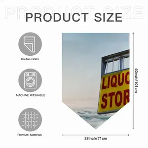 Liquor Store Triangular Garden Flag (Multi-Size)