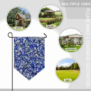 Blue Blood Triangular Garden Flag (Multi-Size)