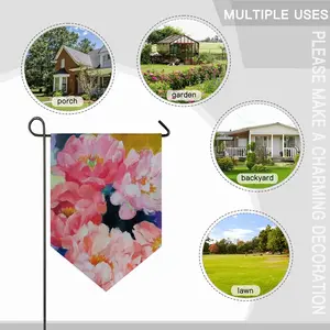 Happiness Triangular Garden Flag (Multi-Size)