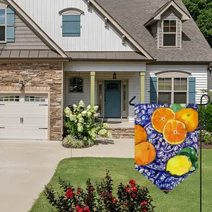 Oranges Triangular Garden Flag (Multi-Size)