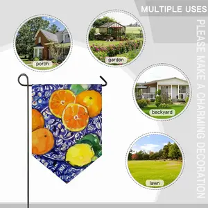 Oranges Triangular Garden Flag (Multi-Size)