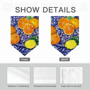 Oranges Triangular Garden Flag (Multi-Size)