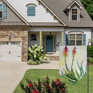 Aloe Triangular Garden Flag (Multi-Size)