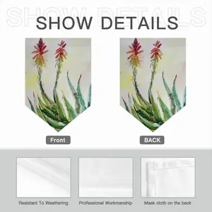 Aloe Triangular Garden Flag (Multi-Size)