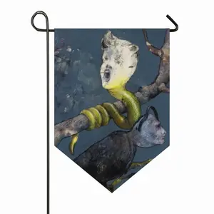 Worm Triangular Garden Flag (Multi-Size)