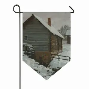 Old Mill Triangular Garden Flag (Multi-Size)