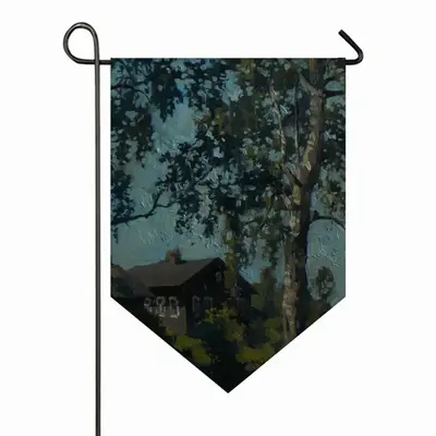 In The Shade Of Birches Triangular Garden Flag (Multi-Size)