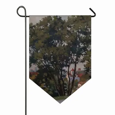 Autumn In Vilnius Triangular Garden Flag (Multi-Size)