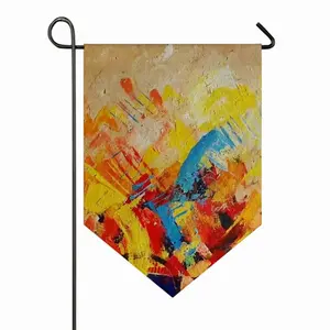 Hot Love (I) Triangular Garden Flag (Multi-Size)