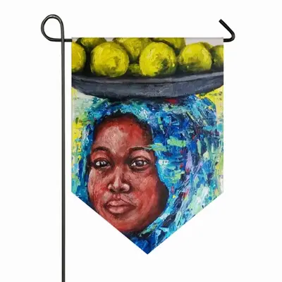 The Orange Seller Triangular Garden Flag (Multi-Size)