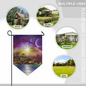 Dream Island Triangular Garden Flag (Multi-Size)