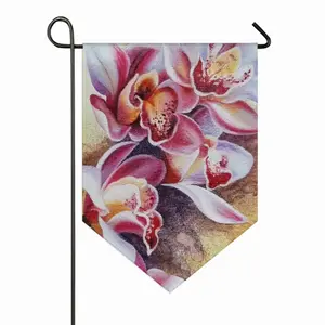 Orchid Triangular Garden Flag (Multi-Size)