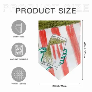 Everyday Micro-Scenes 060 Triangular Garden Flag (Multi-Size)