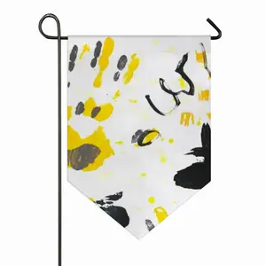 Yellow Triangular Garden Flag (Multi-Size)