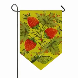 Raspberry Triangular Garden Flag (Multi-Size)