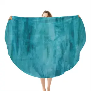 The Sea Flannel Blanket (Round)