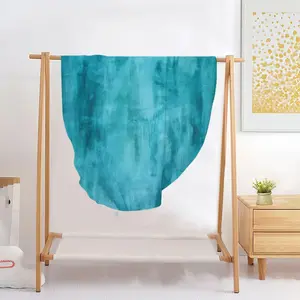 The Sea Flannel Blanket (Round)