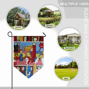 Drama Triangular Garden Flag (Multi-Size)