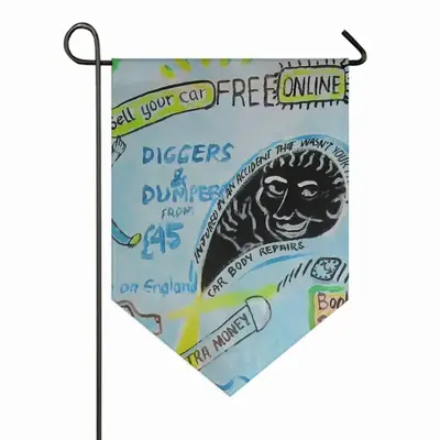 Mot Triangular Garden Flag (Multi-Size)