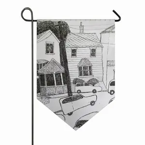 You Are Being Watched Triangular Garden Flag (Multi-Size)