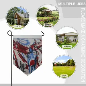 Smithfield Meat Market Triangular Garden Flag (Multi-Size)