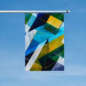 Arising From The Ashes Of Apartheid Double Sided Flag (Multi-Size, Vertical)