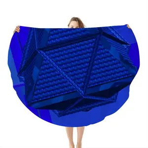 Capsule Flannel Blanket (Round)