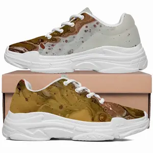 Men Gold Poppy Chunky Sneakers