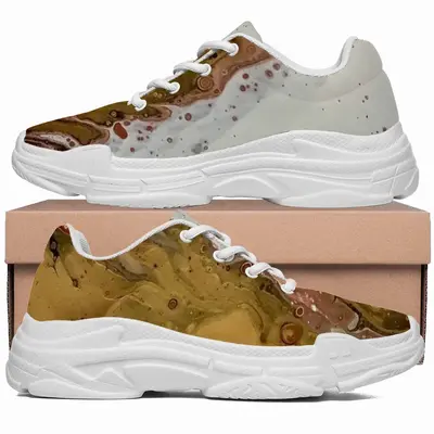 Men Gold Poppy Chunky Sneakers