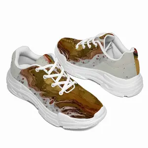 Men Gold Poppy Chunky Sneakers